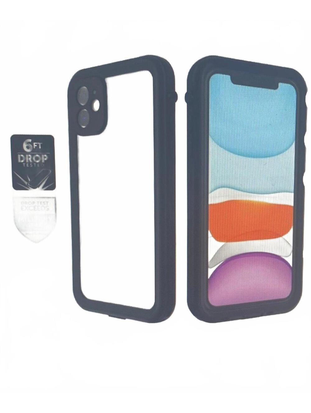 Body Glove Tidal Waterproof Case for iPhone 11 Black/Clear